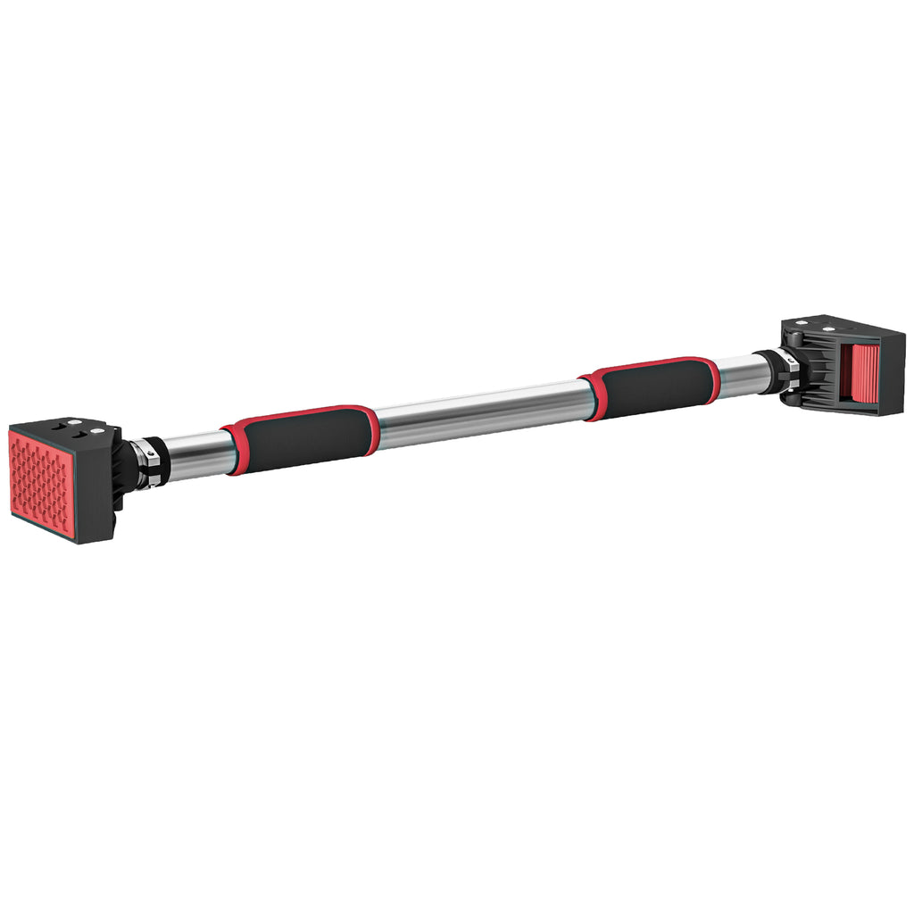 Barre de traction pour porte, barre de musculation pour cadres de porte sans vis - longueur ajustable (75-92cm)