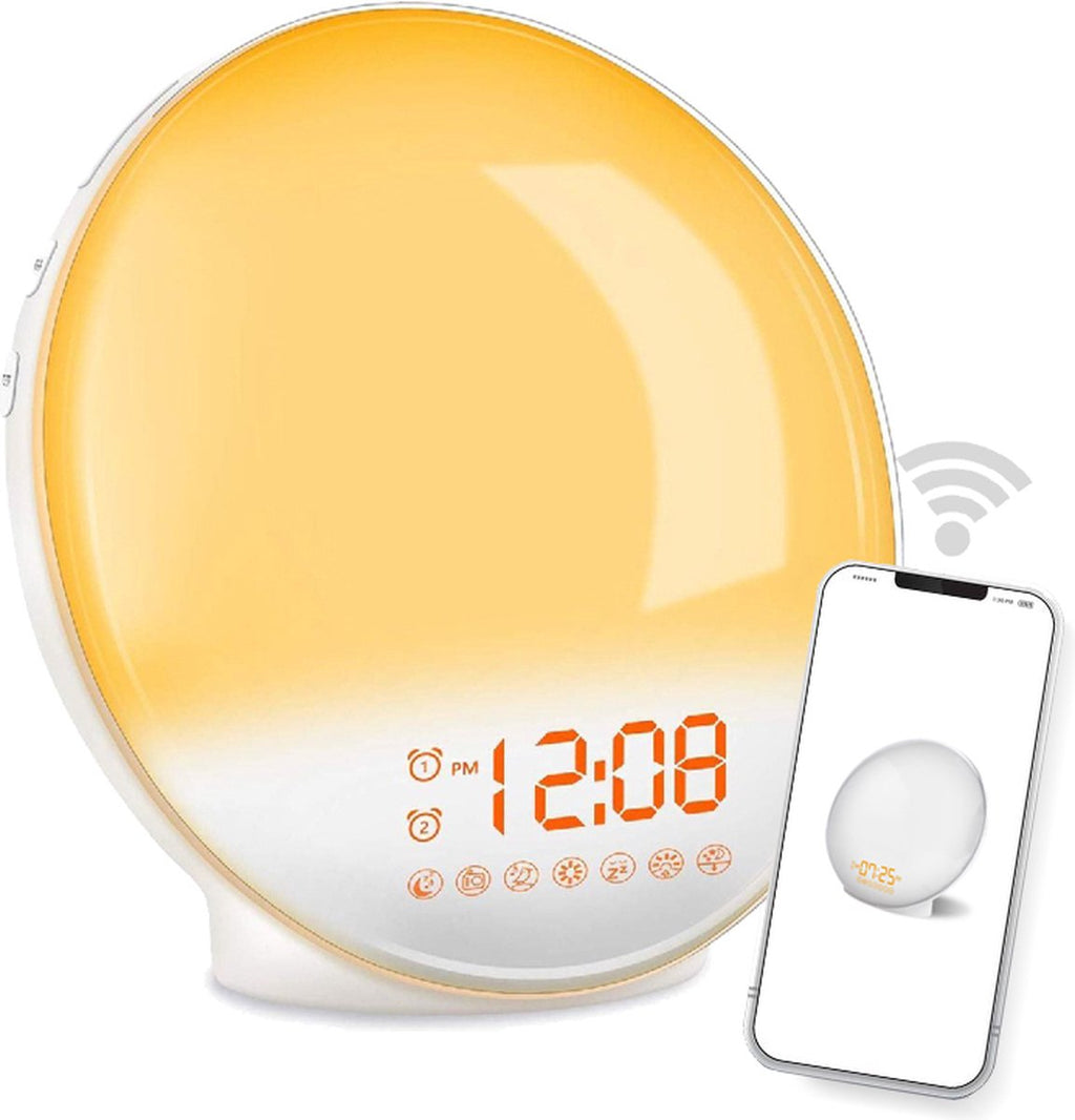 DistinQ Wake-Up light WiFi White