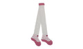 Collant Bébé Ballerines Blanc Coton Écologique