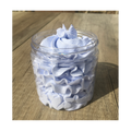 Pierre de Lapis Lazuli sur fond blanc