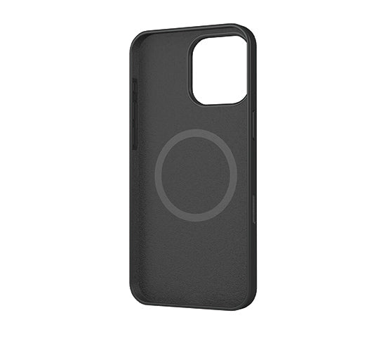 Coque silicone MagSafe iPhone 16 Pro Max Noir