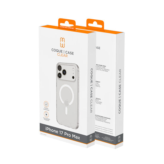 Coque Clear MagSafe iPhone 17 Pro Max