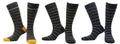 Chaussettes Bambou Homme Sans Couture - Noir, Gris, Bleu Marine (3 paires)