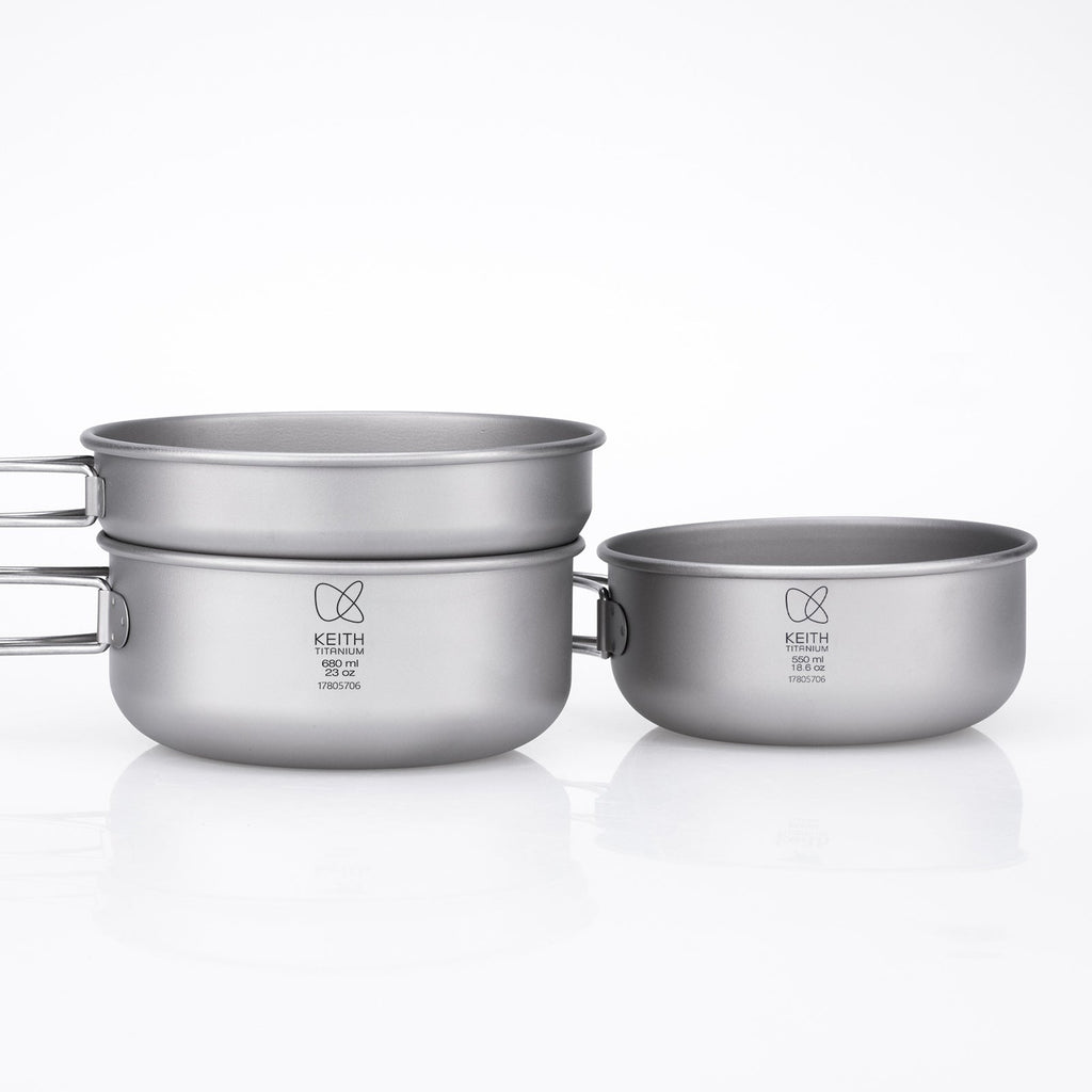 Kits de Cuisson en Titane