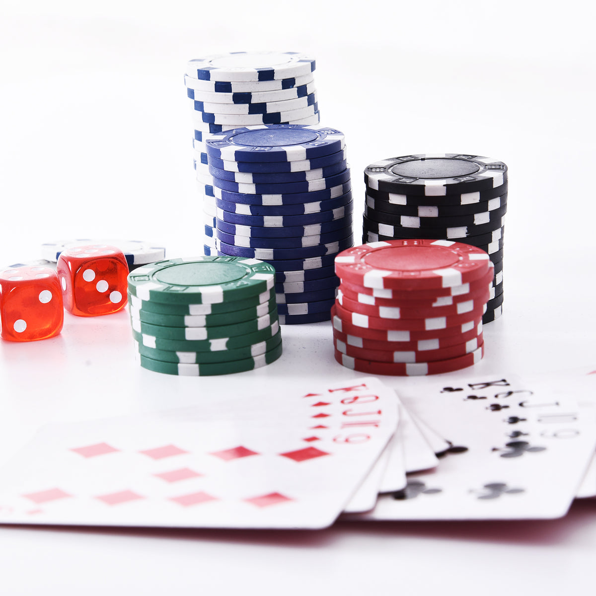 Mallette de Poker Coffret de Poker Complet avec 300 jetons 2 Jeux de Cartes + 2 clés Aluminium