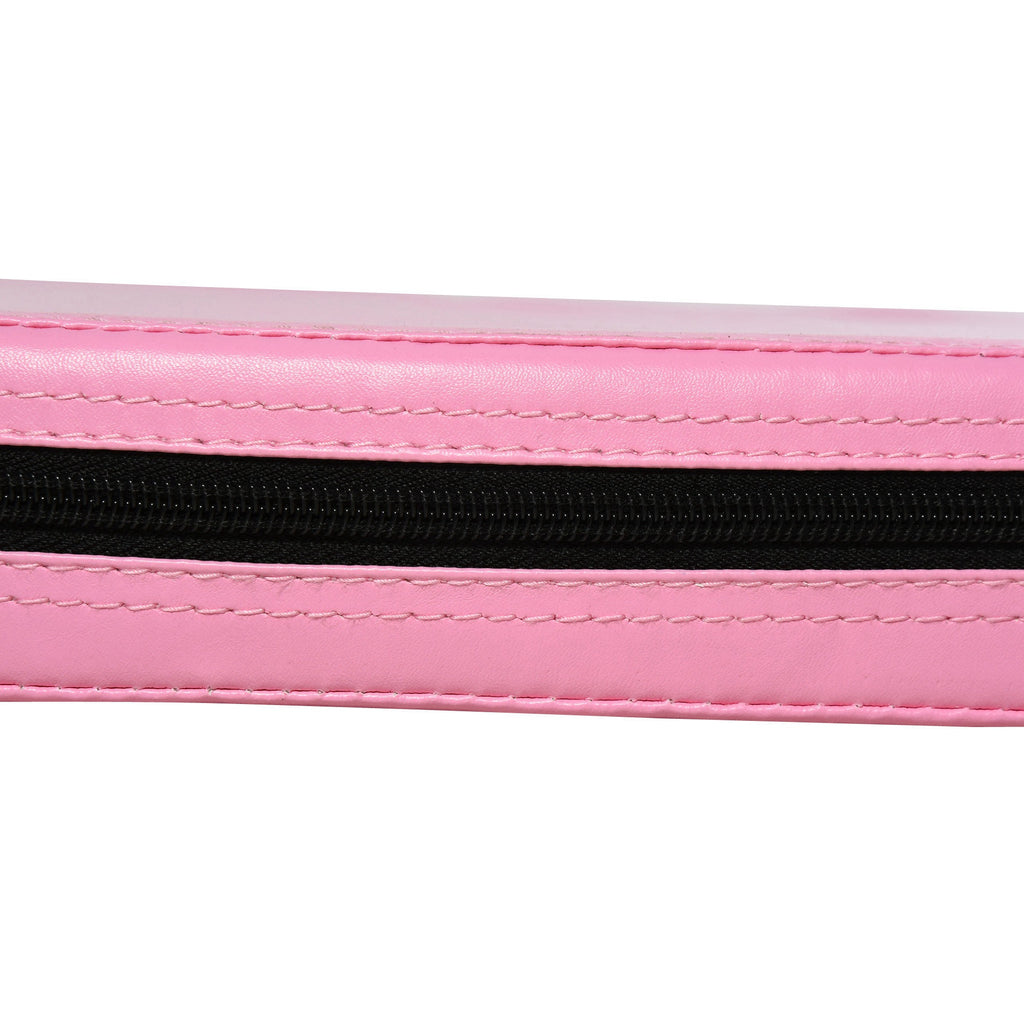 Tapis de Pole Dance Pliable - Tapis de Protection Ø 150 cm Épaisseur 5 cm - Revêtement Plastique Rose
