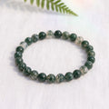 Bracelet en Agate mousse
