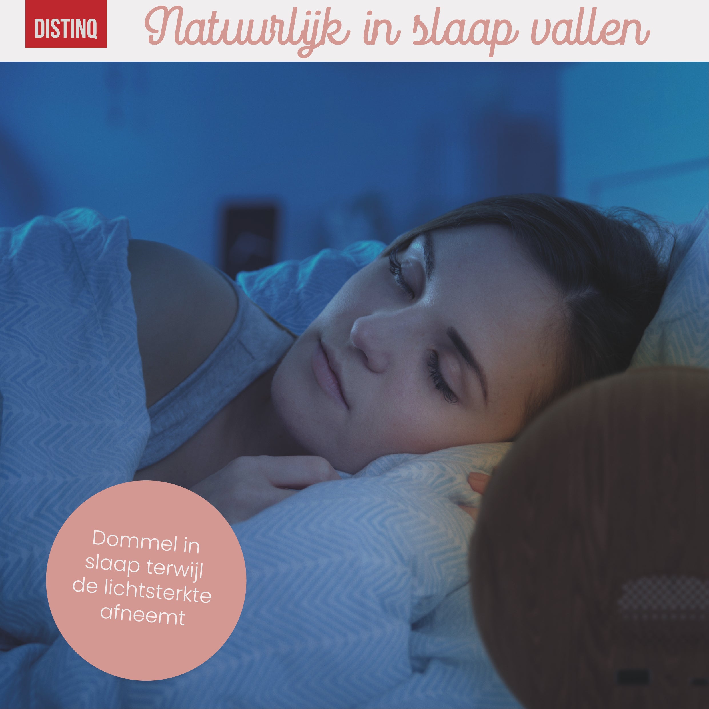 DistinQ Wake-Up light WiFi White
