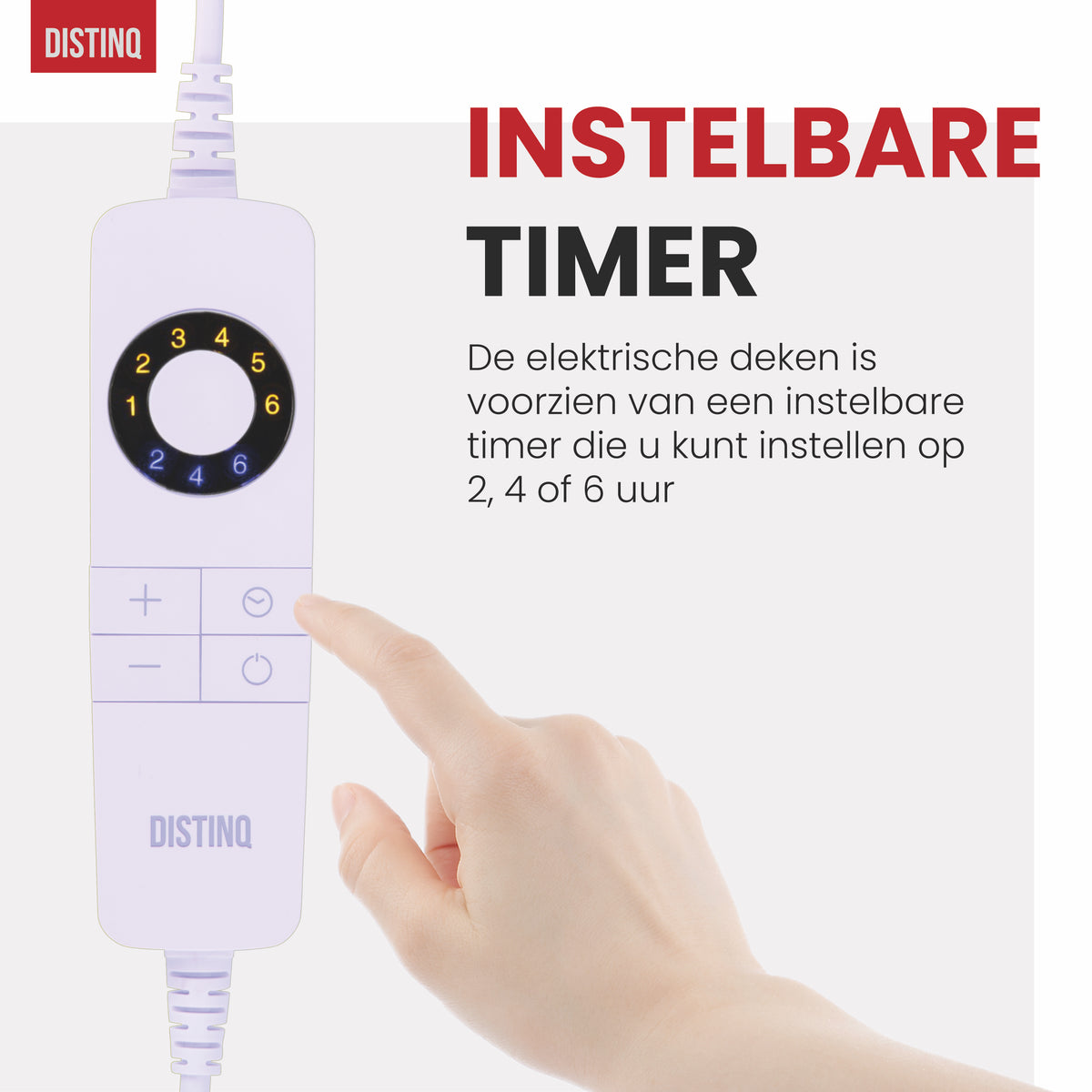 DistinQ Onderdeken wit 1
