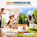Lot de 6 Balles pour Chien en ETPU Compatibles avec Lanceur Automatique Flottantes et Rebondissantes Ø 58 mm Blanc