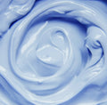 texture de creme bleue au lapis lazuli