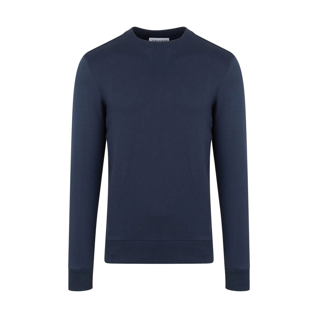 Blue Organic Cotton Sweatshirt – Made in France