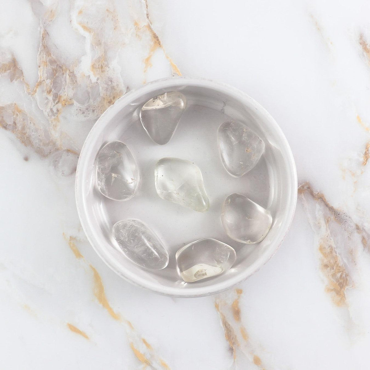 Rolled Rock Crystal Stone