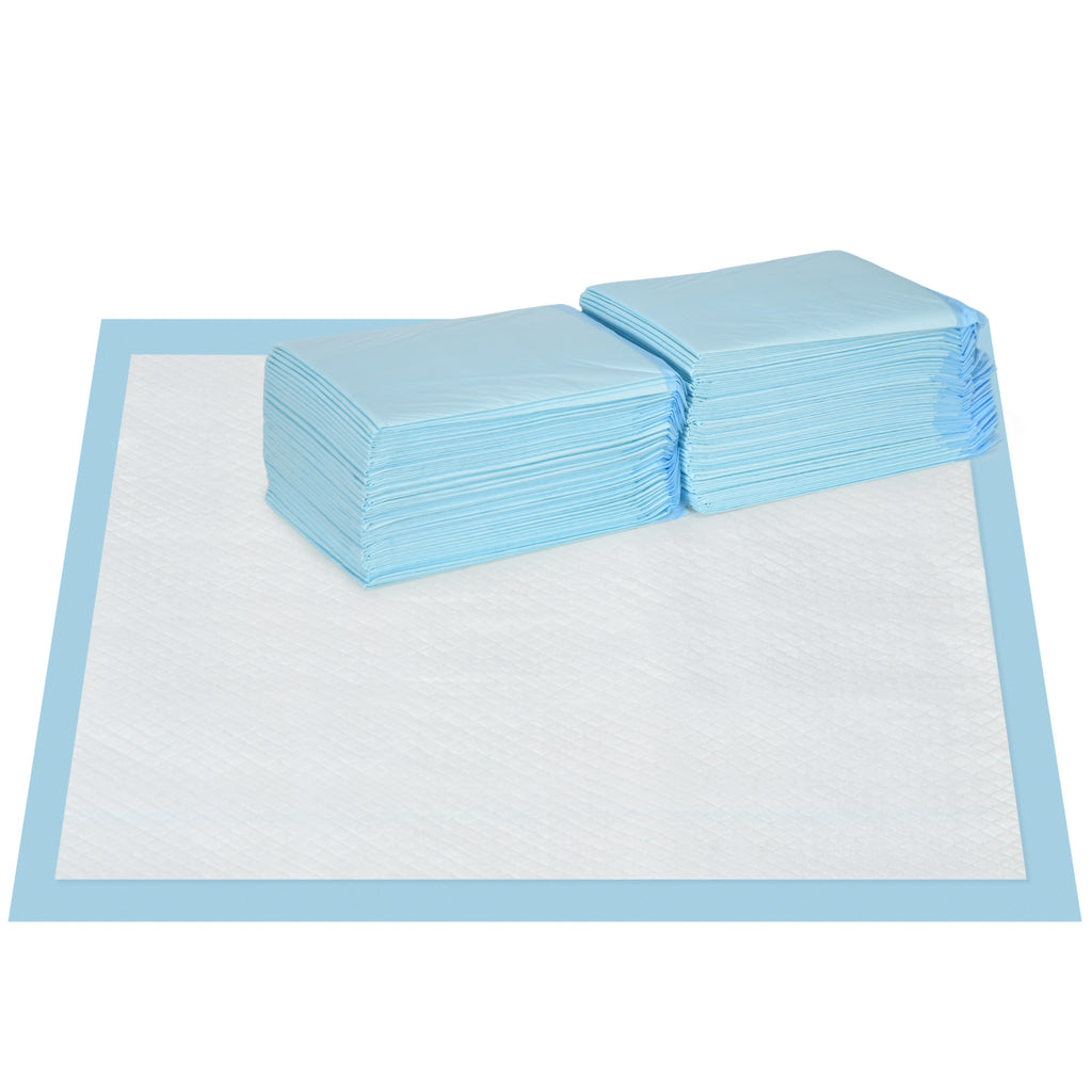 Lot de 80 tapis d'entraînement pour chien, étanche, 6 couches avec surface à séchage rapide, protection, 60 x 60 cm